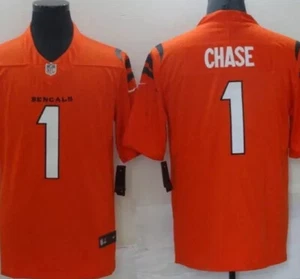 Ja’Marr Chase Cincinnati Bengals jersey, NWT , Mens XL (50), 25” pit-to-pit. - Picture 1 of 3