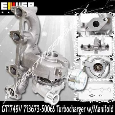 Turbo Charger GT1749V GT17 VNT Audi A3 (8L) VW 1.9L GOLF BORA TDI AUY/AJM - Изображение 1 из 4