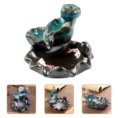  Supporto del cono ceramica del cono del supporto di incenso del bruciatore - Immagine 1 di 4