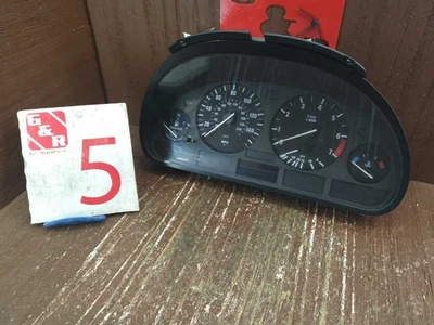 BMW 530I 2001-2003 MPH VELOCÍMETRO MEDIDOR CUADRO DE INSTRUMENTOS CON TACÓMETRO 62116907017 Foto 1 de 4