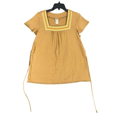 Route 66 Tunic Top Square Neck Siz L Desertcore Prairie Y2K Ethnic Festival Boho - Image 1 of 4