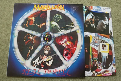 MARILLION – REAL TO REEL LP – Nr MINT A2/B1 UK 1984 PROG - Image 1 of 2
