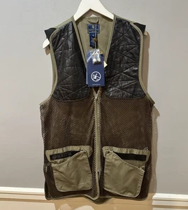 NEW NWT BERETTA Ambidextrous Vest Tan & Brown Size XL HUNTING SHOOTING - Picture 1 of 11