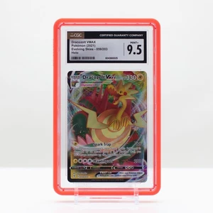 Pokemon Dracozolt VMAX holo #59 Evolving Skies 2021 - CGC 9.5 Mint+ - Picture 1 of 2