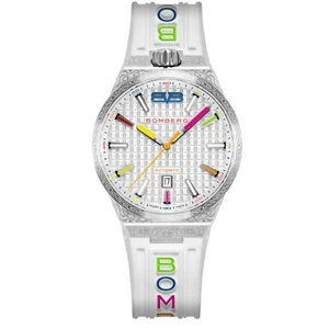 Bomberg / Bolt-68 New Auto Metropolis Chroma White BF43ASS.12-8.12 - Picture 1 of 4