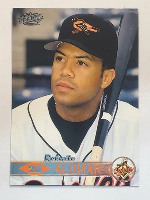 1999 Pacific #45A Roberto Alomar Headshot ~ Baltimore Orioles - Image 1 of 2