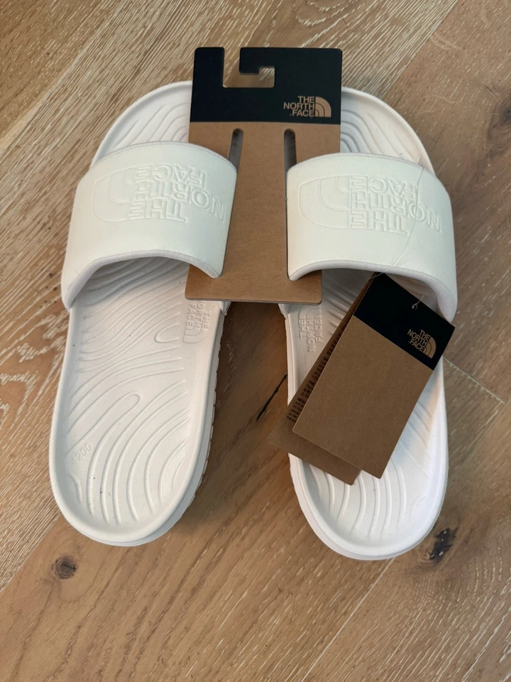 Nuevo The North Face Mujer’s Never Stop Cush Slides 7 Blanco Dune Off Mountain Foto 1 de 3