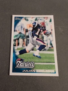 2010 Topps #325 Julian Edelman New England Patriots - Picture 1 of 2