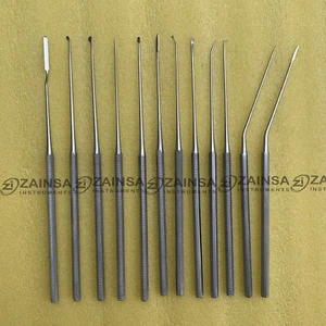 Set micro repository funzionamento orecchio karitè di 12 pz set strumenti chirurgici ENT - Foto 1 di 5