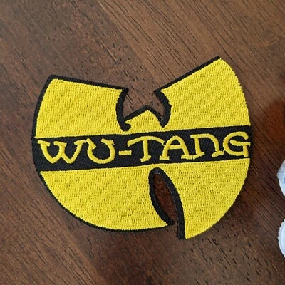 Wu Tang Clan Patch 90s East Coast Hip Hop Rap Embroidered Iron On 2.6x3.1" - Image 1 of 3