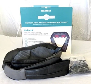 Nekteck Neck and Back Massager with Heat LMS-801 - Picture 1 of 3