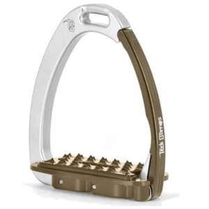 Sicherheitssteigbügel TechStirrups Steigbügel Venice SlopedEvo silver zweifarbig - Bild 1 von 11