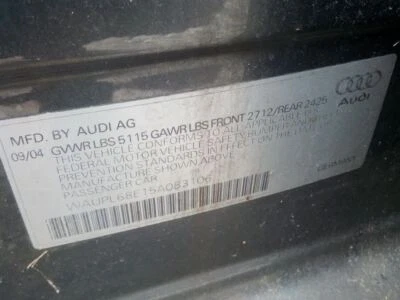 Condensador de CA convertible para 04-06 AUDI S4 1470332 Foto 1 de 4