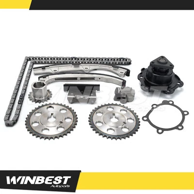 Kit de cadena de distribución juego de bomba de agua para 91-98 Saturn SC SC2 SL2 SW2 1,9 L L4 Foto 1 de 4
