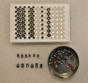 Airgun Pellet Tracer Paint System  .177 / .22 cal pellet / slug  96 slot w/cover - Picture 1 of 8