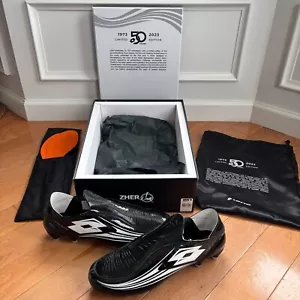 Lotto Zhero Gravity OG 50th Anniversary Limited Ed. Soccer Cleats Mens 9.5 US - Picture 1 of 8