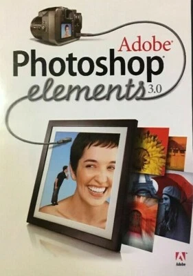 Adobe Photoshop Elements 3.0 - Macintosh SERIAL NUM SHIPS FAST/FREE #B1 - Image 1 of 2