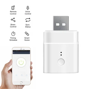 SONOFF Micro USB Smart Power Adaptateur Commutateur 5V WIFI pour Alexa Google - Photo 1/10