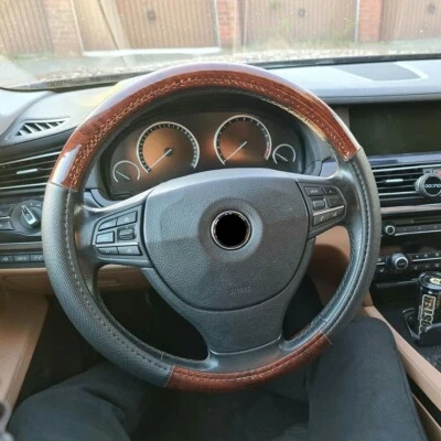 Lenkrad Bezug in Holz Optik von Richter passend für BMW Modelle - Bild 1 von 4