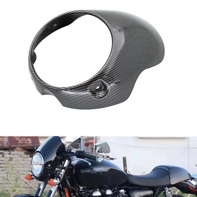 CB Style Headlight Fairing Cowl Windshield For Triumph T100 T120 T900 Thruxton - Image 1 of 4