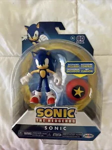 Sonic Il Riccio Sonic Con Stella Spring Jakks Nuovo - Foto 1 di 2