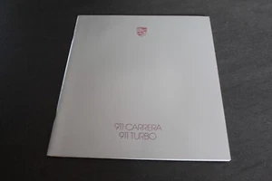 (224B) Prospekt Porsche 911 Carrera und 911 Turbo 1986 - Bild 1 von 8
