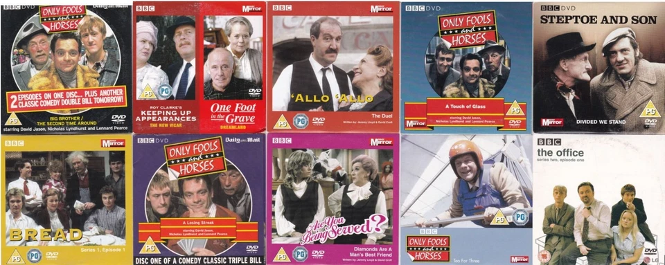 BBC Sitcom Collection ( 10 Newspaper DVD's ) # 3 - Bild 1 von 1
