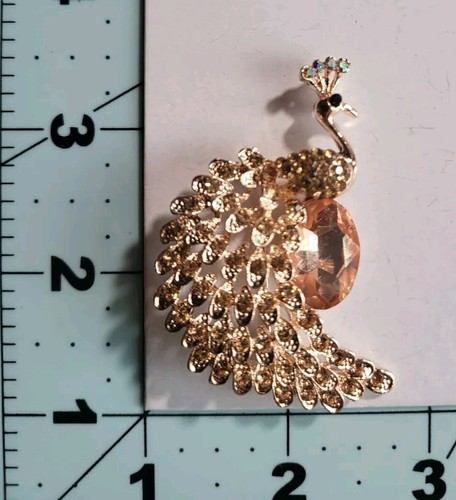 VETEMENTS Spilla Ciondolo Spilla Pavone Gioielli Moda VELOCE Spedizione Gratuita