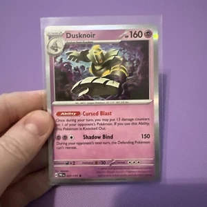 Dusknoir 037/131 Prismatic Evolutions Holo Pokemon Karte - Mint - Bild 1 von 2