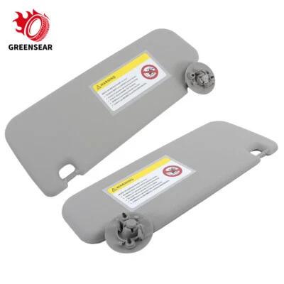 Pair Right Driver Side & Left Passenger Sun Visor For Holden Barina TM 2011-2018 - image 1 of 4