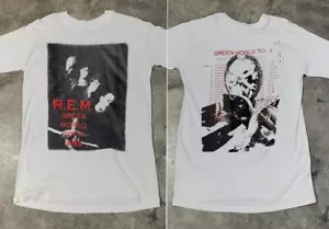 R.E.M Green World Tour 1989 T-Shirt, R.e.m Rock Band Music Tour - Picture 1 of 7