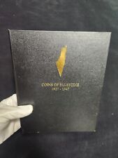 Empty Coin Album for Palestine Coins 1927 to 1946 (used, some wear, sold as is)