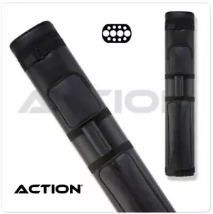 Action ACN48 4Bx8S Black Billiards Pool Cue Stick Case w/ Shoulder Strap - Picture 1 of 1