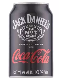 24 x Jack Daniel's Old No. 7 Tennessee Whiskey Cola 10% Vol. 24 x 0,33L - Bild 1 von 1