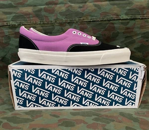 Vans Og Era Lx Sz 12 Black/Mulberry VN0A4BVAVYS New - Picture 1 of 7