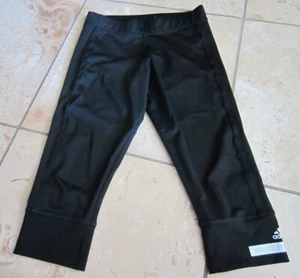 ADIDAS by STELLA McCARTNEY Black Capris Tights Size Small Nice used condition! - Picture 1 of 4