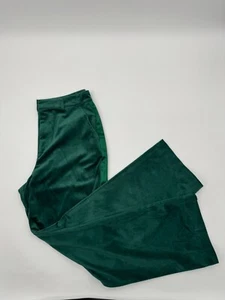 Avec Les Filles Samthose weites Bein Damen 10 grün Eingrifftaschen Freizeitkleidung - Bild 1 von 15