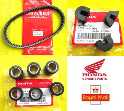 GENUINE Honda Forza 300 & SH300 2018 2019 2020 Belt Kit & Rollers & Sliders - Image 1 of 4