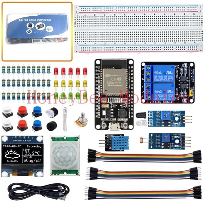 Kit ESP-32S WIFI de Créateur Démarrage Développement pour Projets Arduino - Photo 1/4