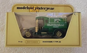 Matchbox Models of Yesteryear 1910 RENAULT TYPE AG PERRIER DIECAST 1:38 - Picture 1 of 11