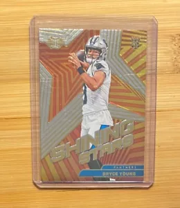 Tarjeta de radiocontrol Panini Illusions Bryce Young Shining Stars 2023 con inserción de novato #18📈📈 - Imagen 1 de 2