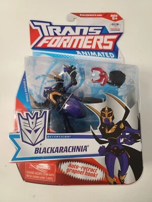 Transformers Animated BLACKARACHNIA Widow Deluxe Class Hasbro New - Image 1 of 4