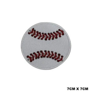 Base Ball Logo Embroidered Patch Iron On/Sew On Patch Batch - Picture 1 of 1
