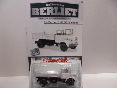 Collection Berliet N°72 - L 62 RM3 Benne Marrel 1968 to the / Of 1 /43° - Image 1 of 2