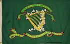 SONS OF ERIN FLAG  3' X 5' 600D OUTDOOR CIVIL WAR 10th TENNESSEE CSA EMBROIDERED