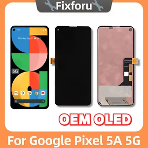 OEM For Google Pixel 5A 5G OLED Display Screen Assembly Digitizer Replacement - Foto 1 di 7