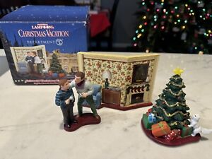 RARE Dept 56 Christmas Vacation Griswold Christmas Eve 4043261BT Set Of 3