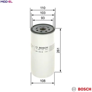OIL FILTER F 026 407 043 FOR RENAULT TRUCKS VOLVO FH/12/16/II B11 FH12 B12 FL - Picture 1 of 12