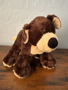 Ganz Webkinz Mocha Brown Tan Toy Puppy Dog Plush HM348 *NO CODE* - Picture 1 of 8