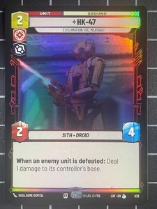 Star Wars Unlimited - HK-47 Foil 632 - Picture 1 of 1